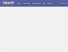Tablet Screenshot of catalystrecovery.com